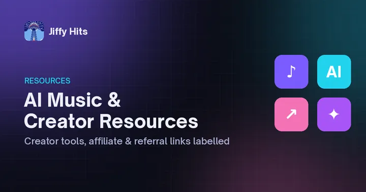 AI Music & Creator Resources graphic